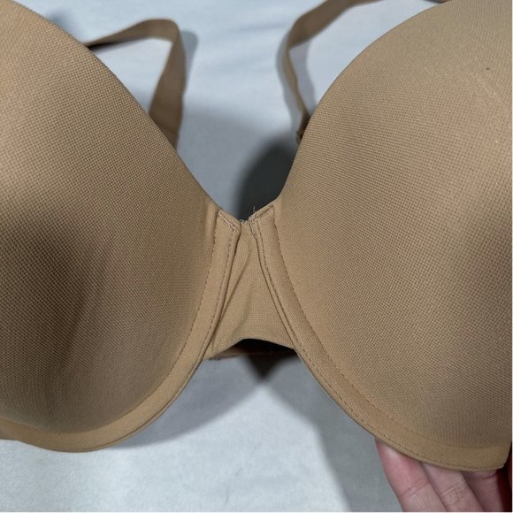 NEW $76 Wacoal [ 38DDD ] Shape Revelation Shallow T-short Bra in Praline Nude‎ - Picture 4 of 9